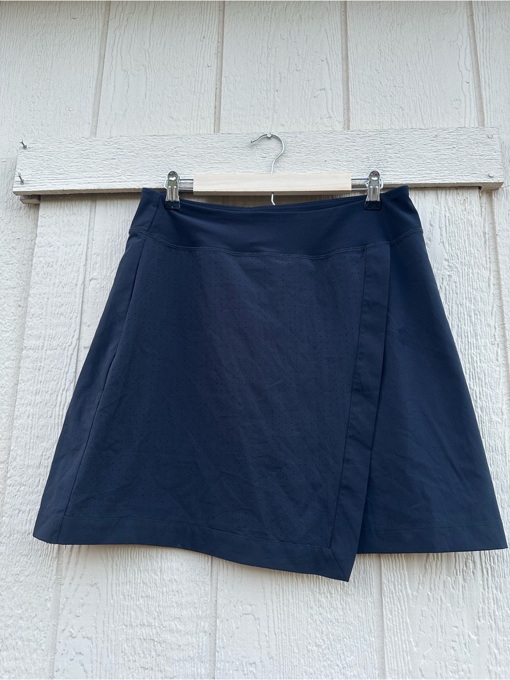 Mondetta linesd athletic skort Performance Women Size Large Black Outdoor